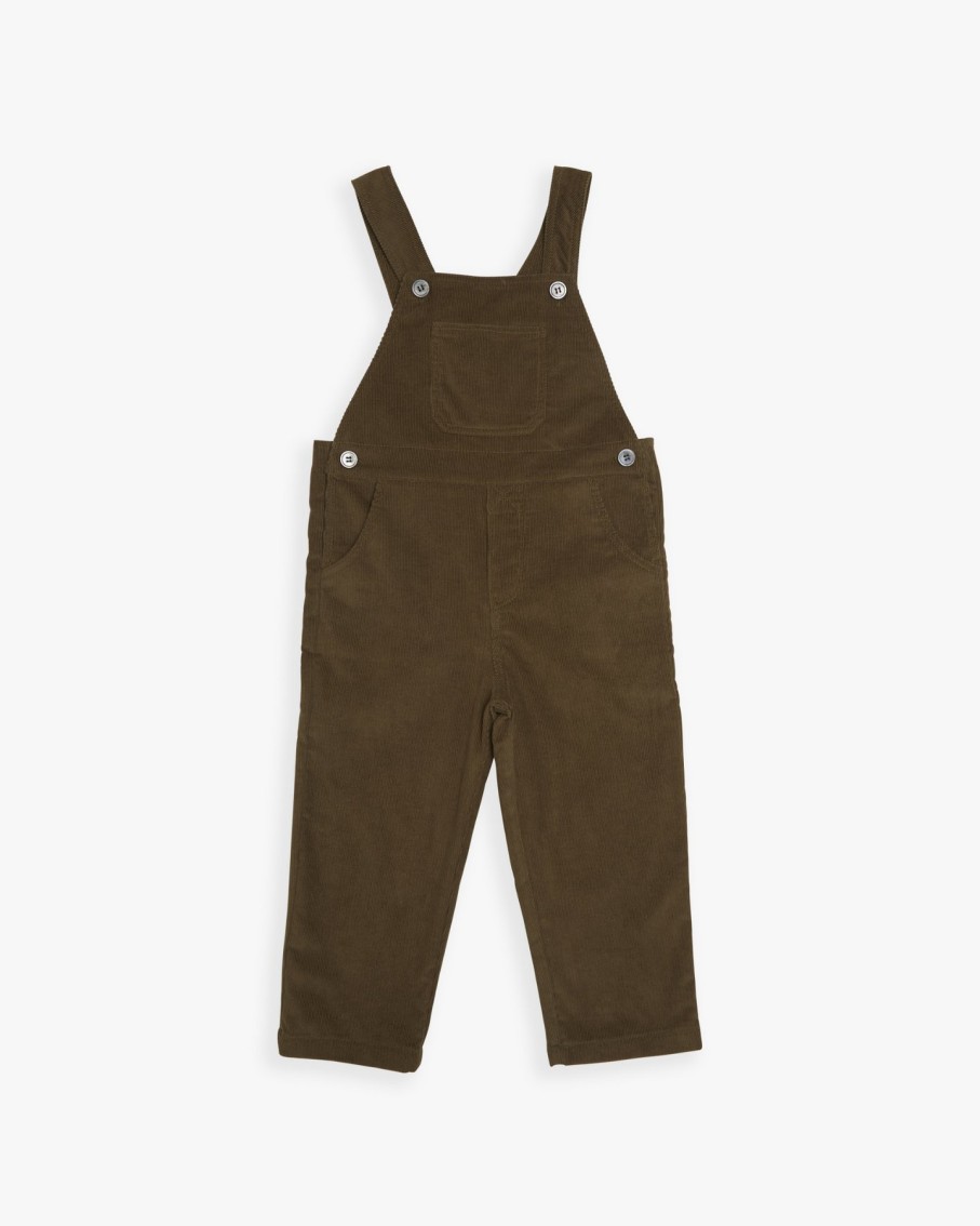 BOY Amaia Kids | Oscar Dungaree Khaki Corduroy