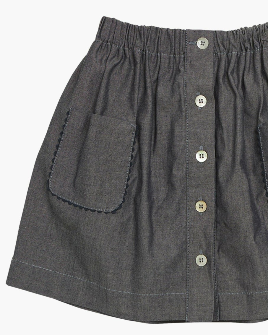 GIRL Amaia Kids | Juliette Skirt Chambray