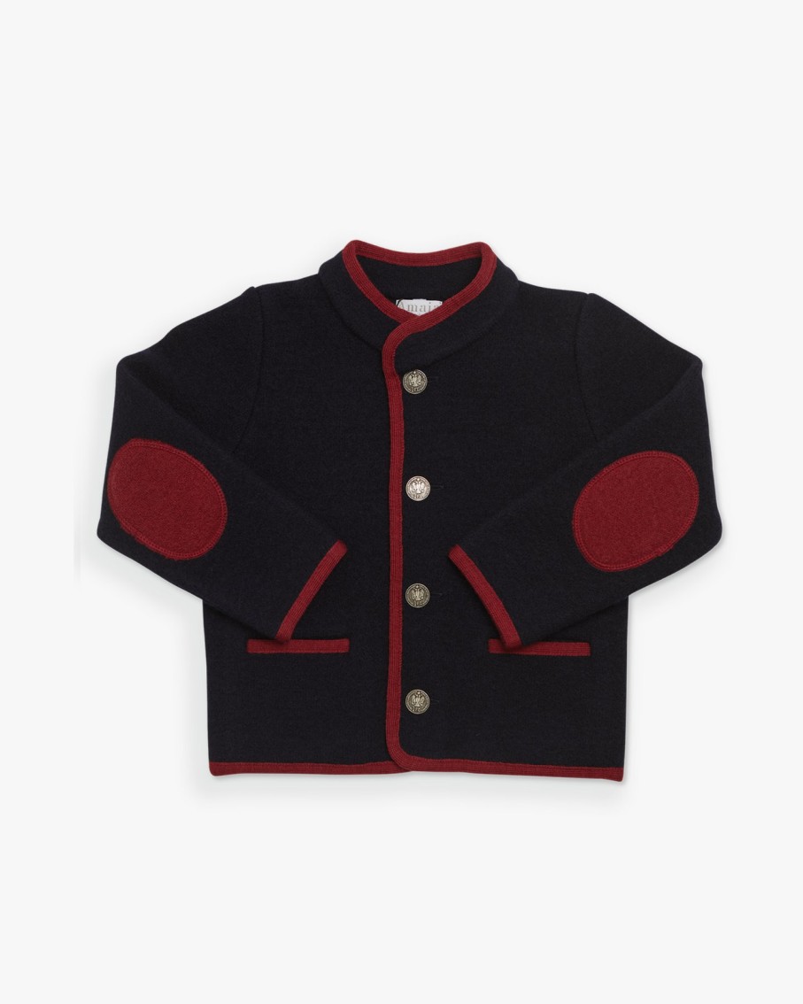 BOY Amaia Kids | Austrian Wool Jacket Navy