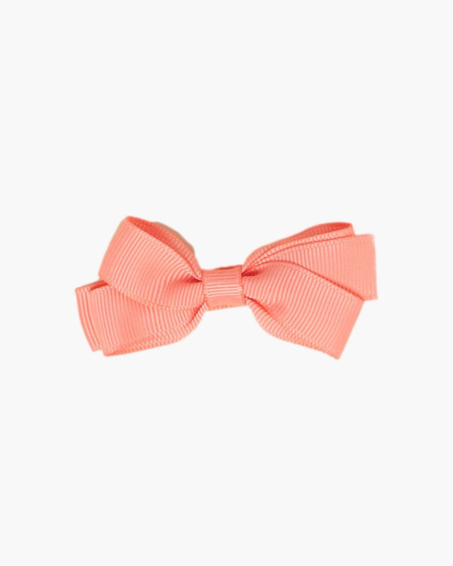 Accessories Amaia Kids | Medium Hair Bow Coral