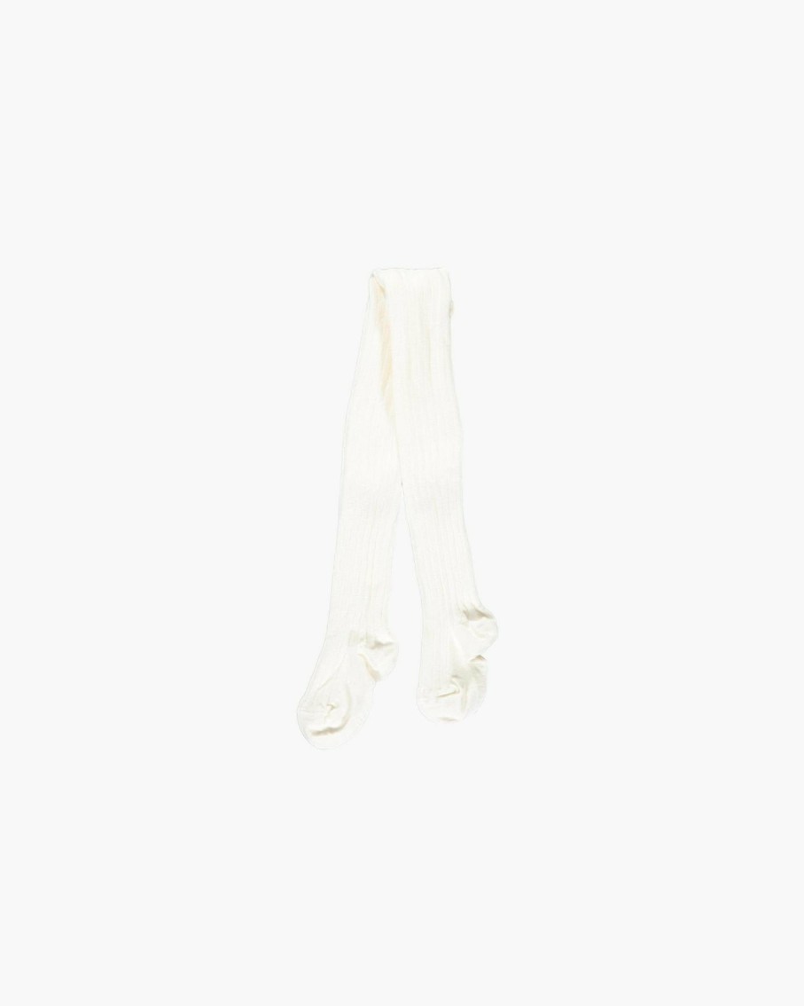 Celebration Amaia Kids | Ribbed Tights - Cream