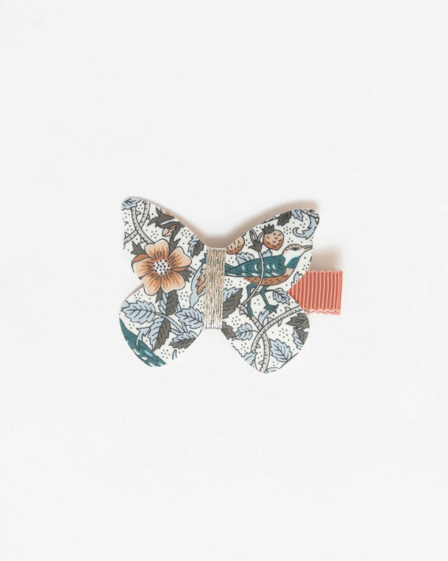 Accessories Amaia Kids | Butterfly Style Hairclip Strawberry Liberty