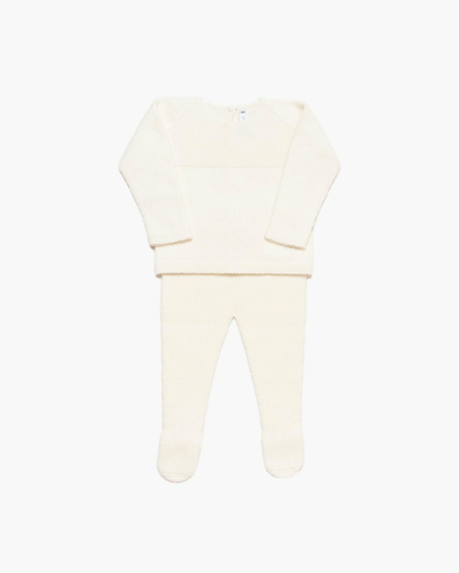 NEWBORN Amaia Kids | Eli Knitted Baby Set Ivory