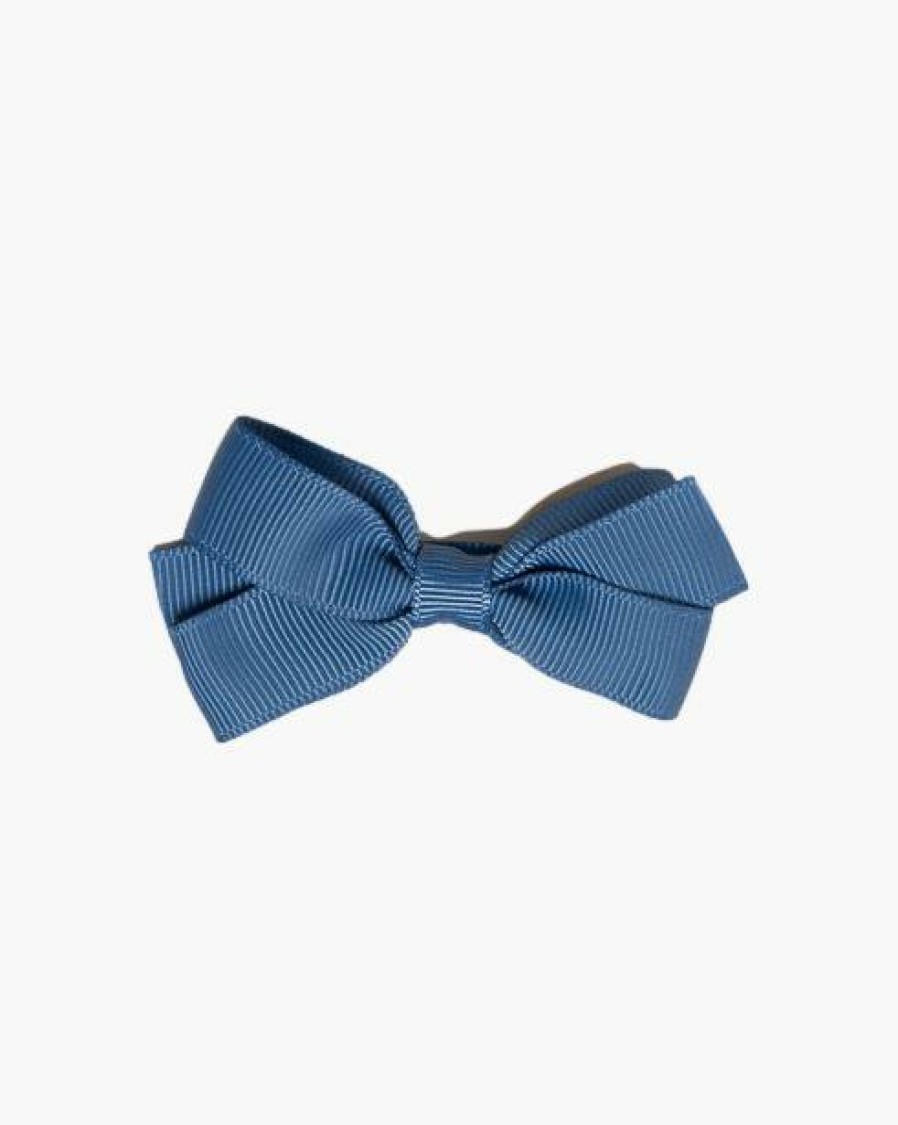 Accessories Amaia Kids | Medium Hair Bow Denim