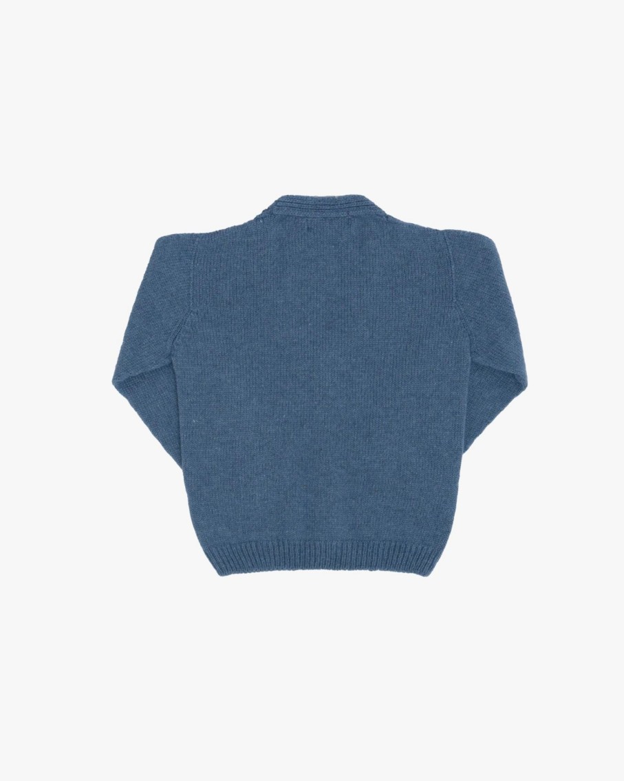 BABY BOY(0M to 3Y) Amaia Kids | Sous-Marin Cardigan Cobalt Blue