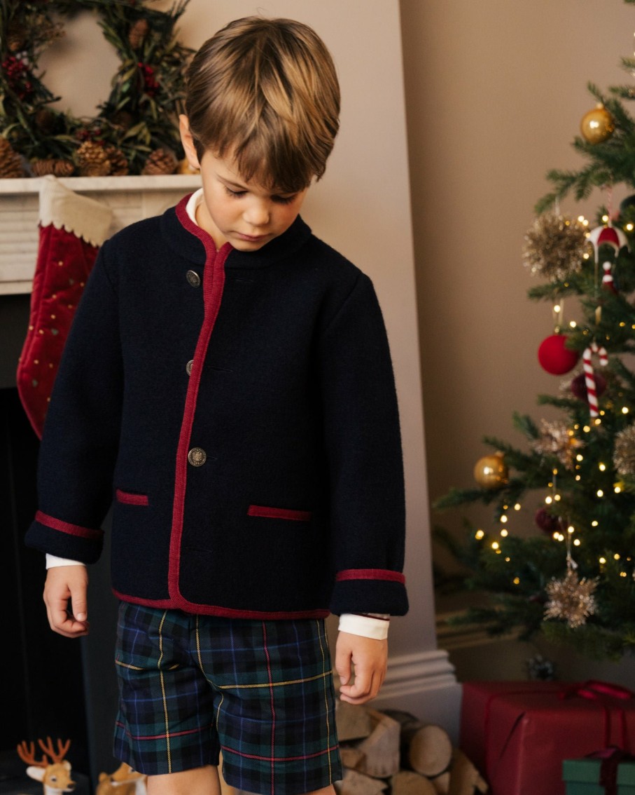 BOY Amaia Kids | Gull Shorts Christmas Tartan