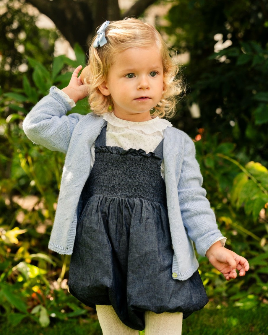 BABY GIRL (0M to 3Y) Amaia Kids | Elena Romper Chambray