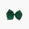 Accessories Amaia Kids | Large Hair Bow Dark Green