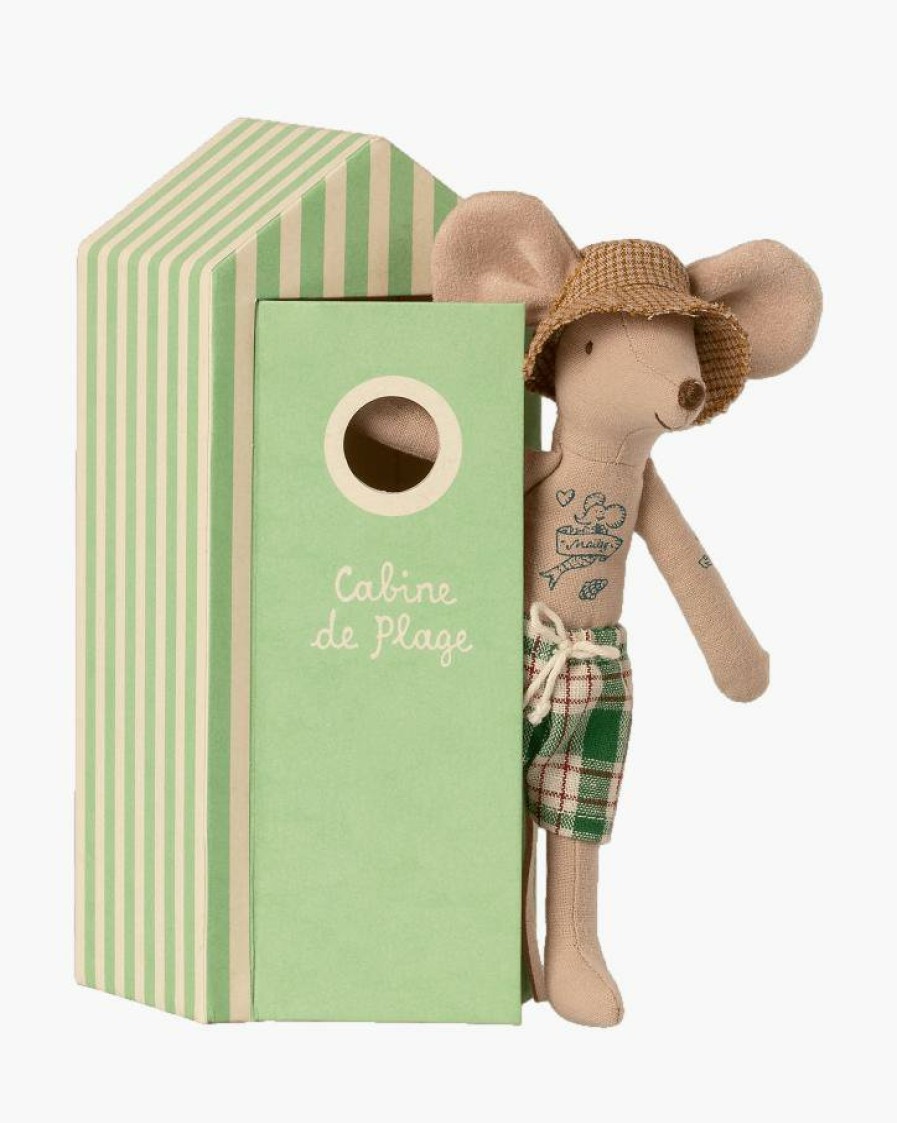 NEWBORN Amaia Kids | Beach Mice. Dad In Cabin De Plage