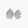 Accessories Amaia Kids | Large Hair Bow Light Grey