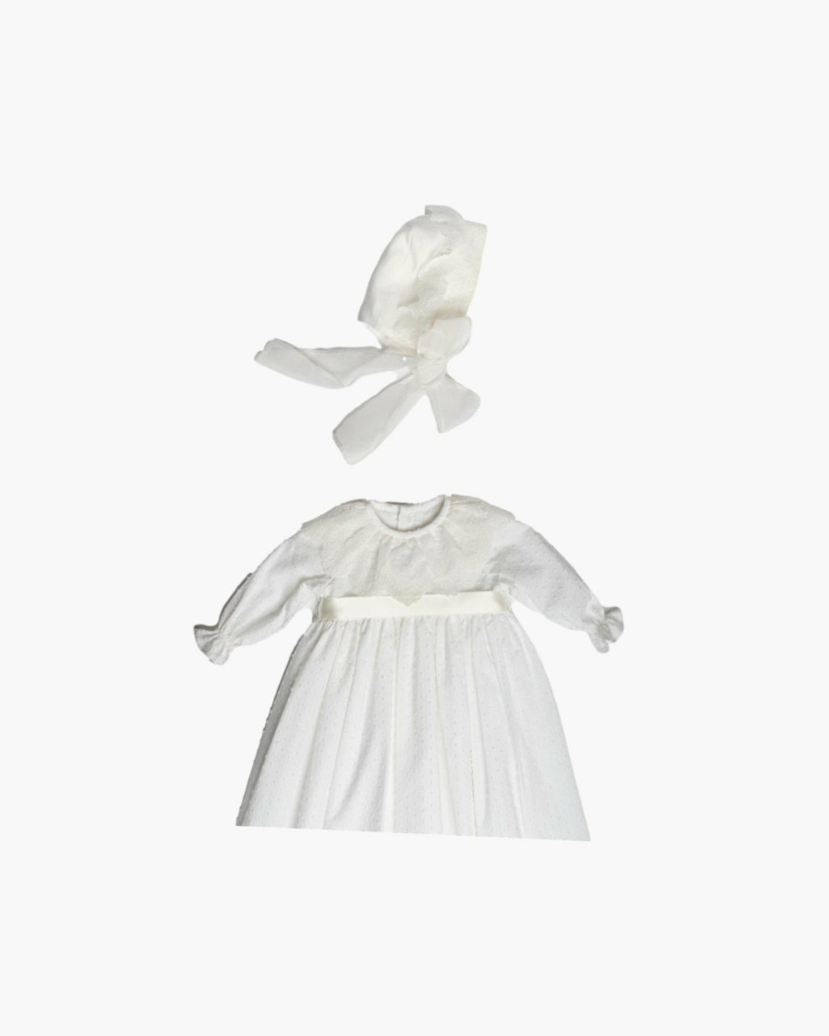 Celebration Amaia Kids | Precious Christening Bonnet Ivory