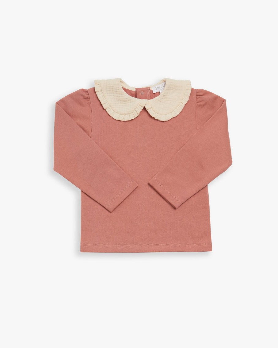 GIRL Amaia Kids | Aurelia Cotton Sweatshirt Pink