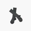 Accessories Amaia Kids | Ribbed High Knee Socks Charcoal