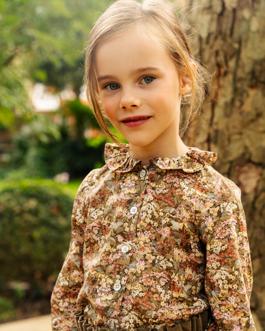 GIRL Amaia Kids | Amelia Blouse Connie Evelyn Liberty