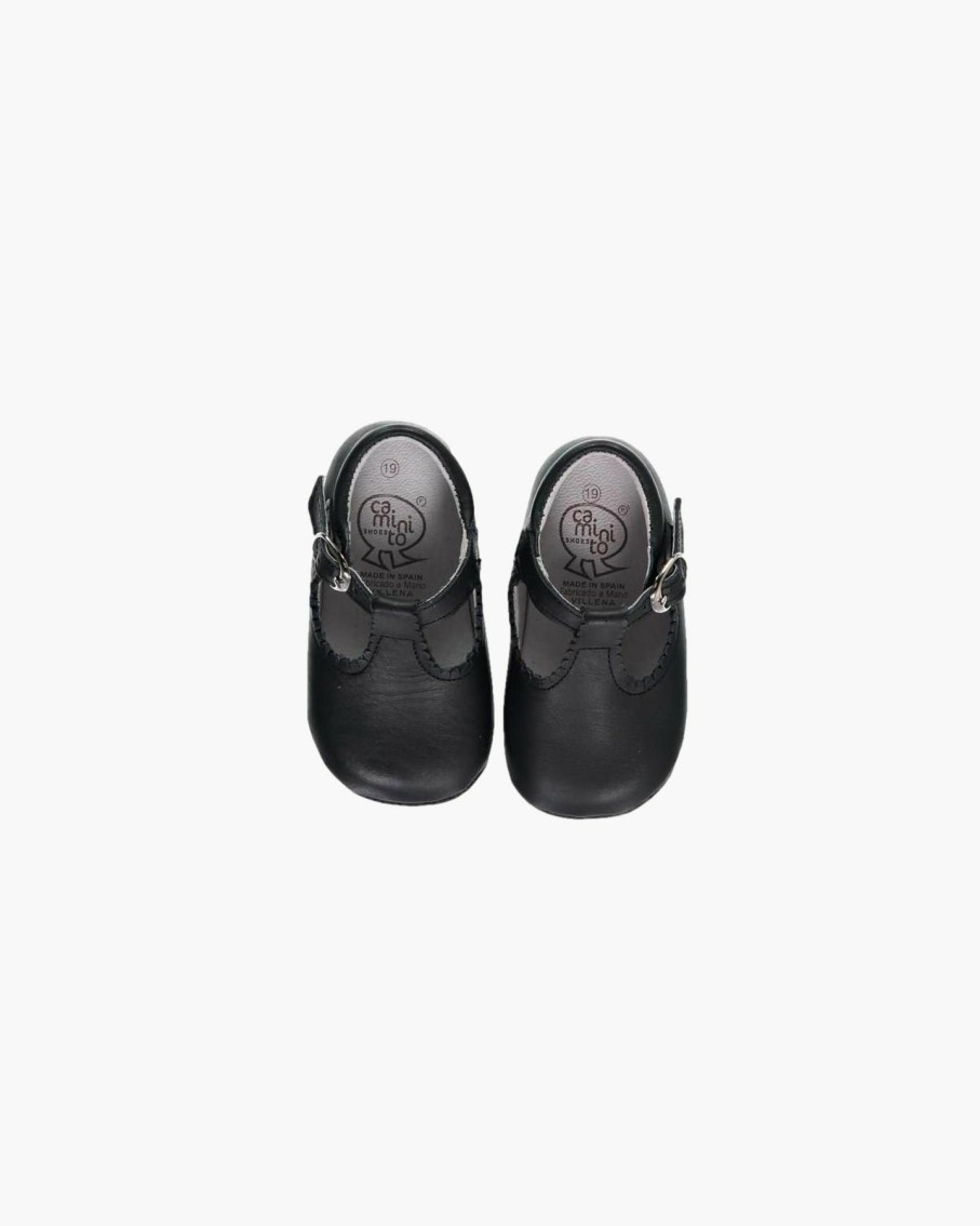 Accessories Amaia Kids | Baby Boy Pram T-Bar Shoes Navy