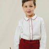 Celebration Amaia Kids | Daniel Shirt Ls Dark Red