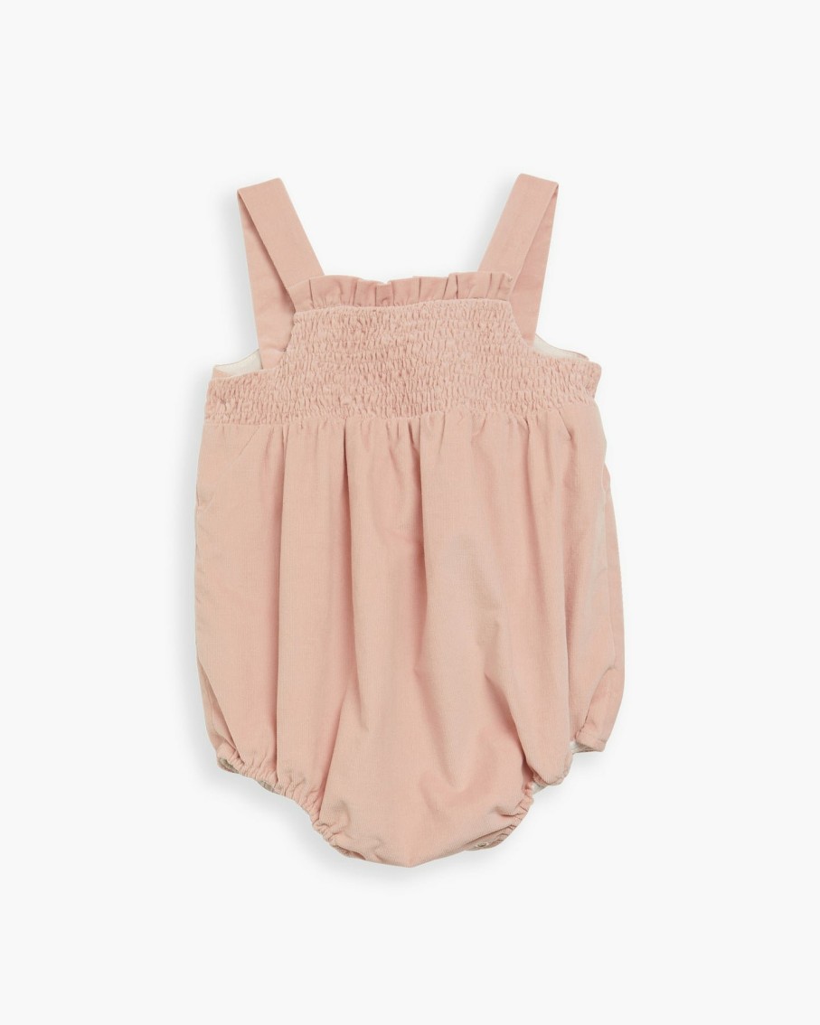 BABY GIRL (0M to 3Y) Amaia Kids | Elena Romper Dusty Pink Babycord