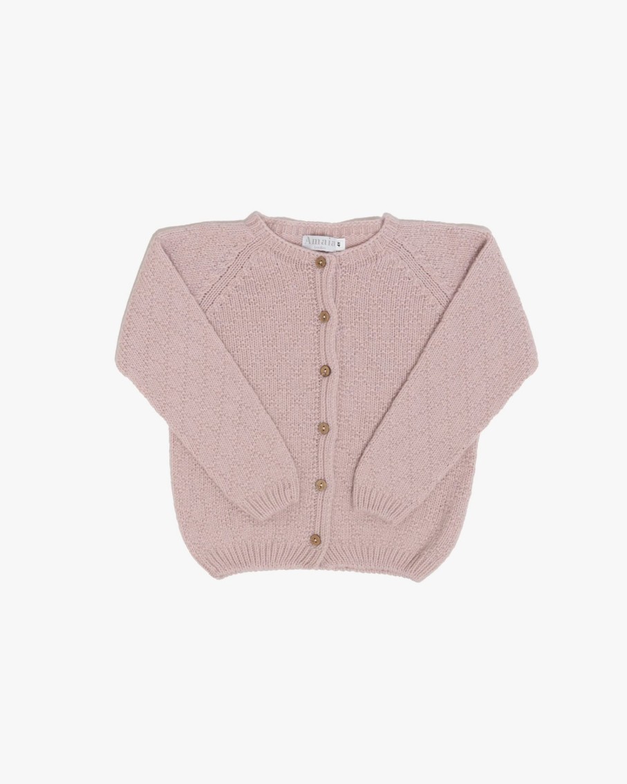 GIRL Amaia Kids | Cecile Cardigan Pink