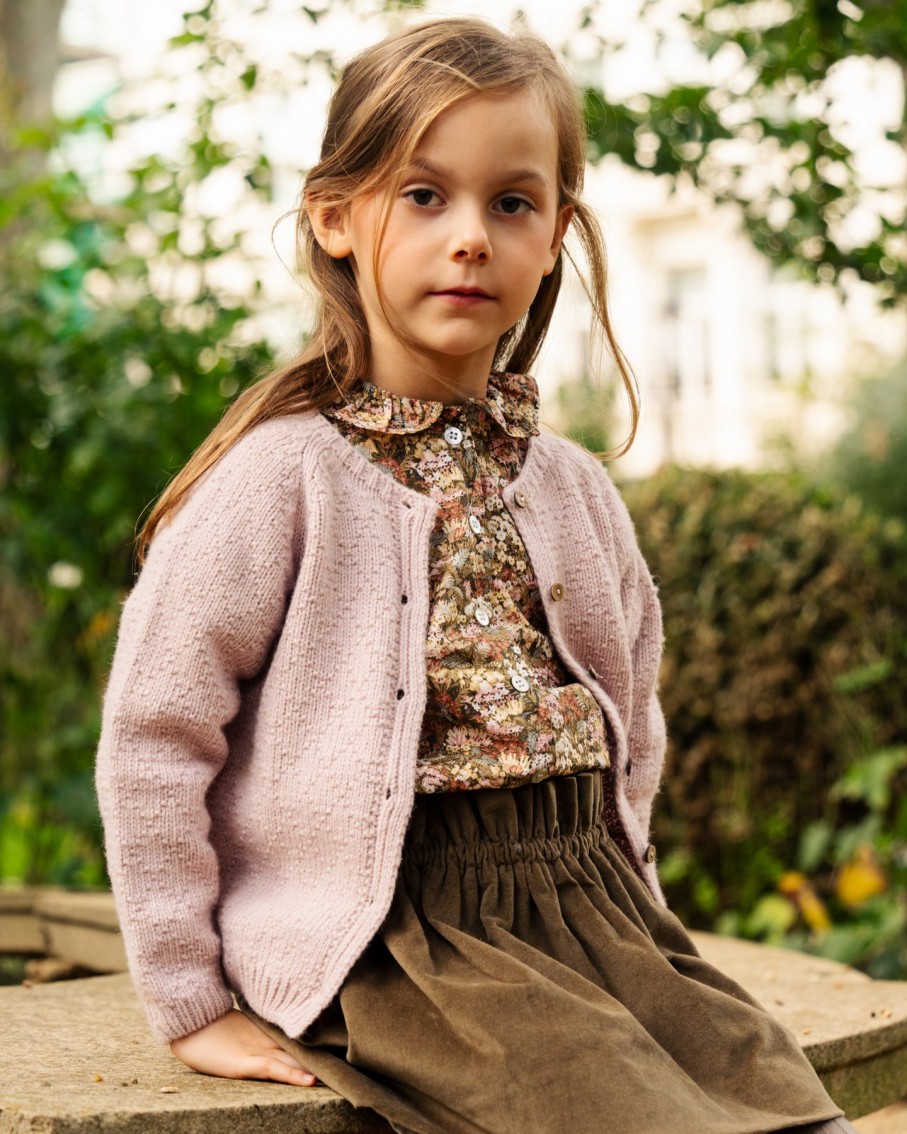 GIRL Amaia Kids | Cecile Cardigan Pink