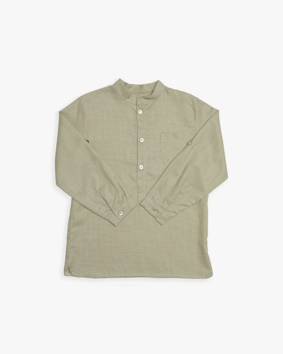 BOY Amaia Kids | Pereprine Shirt Khaki Mini Houndstone