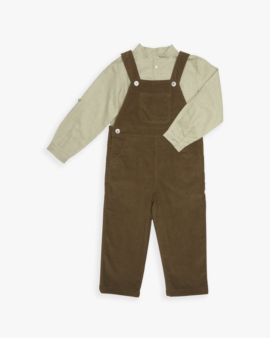 BOY Amaia Kids | Pereprine Shirt Khaki Mini Houndstone