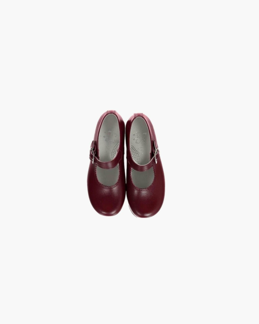 Accessories Amaia Kids | Mary Jane Girl Shoes Burgundy