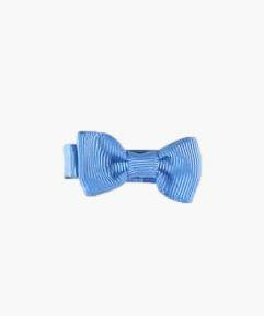 Accessories Amaia Kids | Small Hair Bow Capri Blue