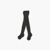 Accessories Amaia Kids | Ribbed Tights - Dark Grey