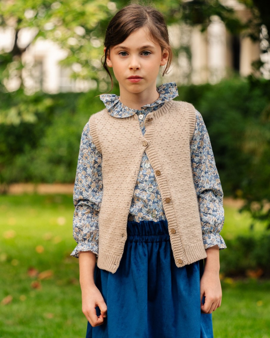 GIRL Amaia Kids | Amelia Blouse Isla Rose Liberty