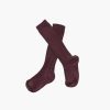 Accessories Amaia Kids | Ribbed High Knee Socks Brown