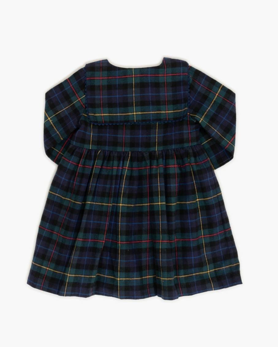 GIRL Amaia Kids | Daisy Dress Christmas Tartan