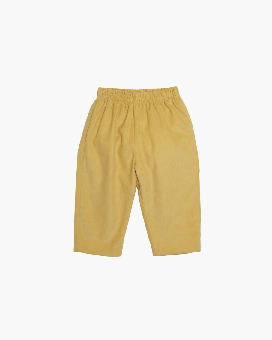 BABY BOY(0M to 3Y) Amaia Kids | Tito Pants Yellow Babycord