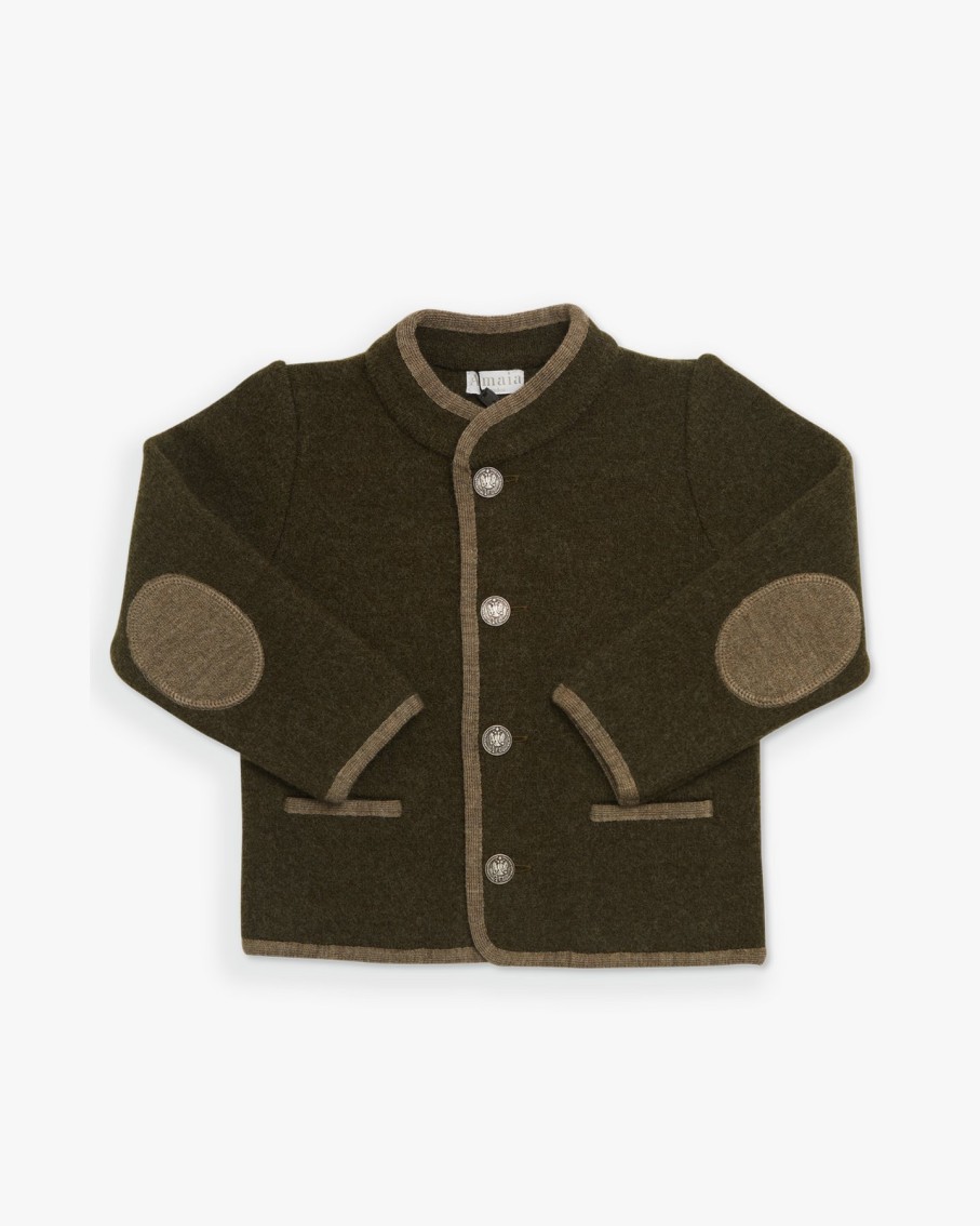 BOY Amaia Kids | Austrian Wool Jacket Moss