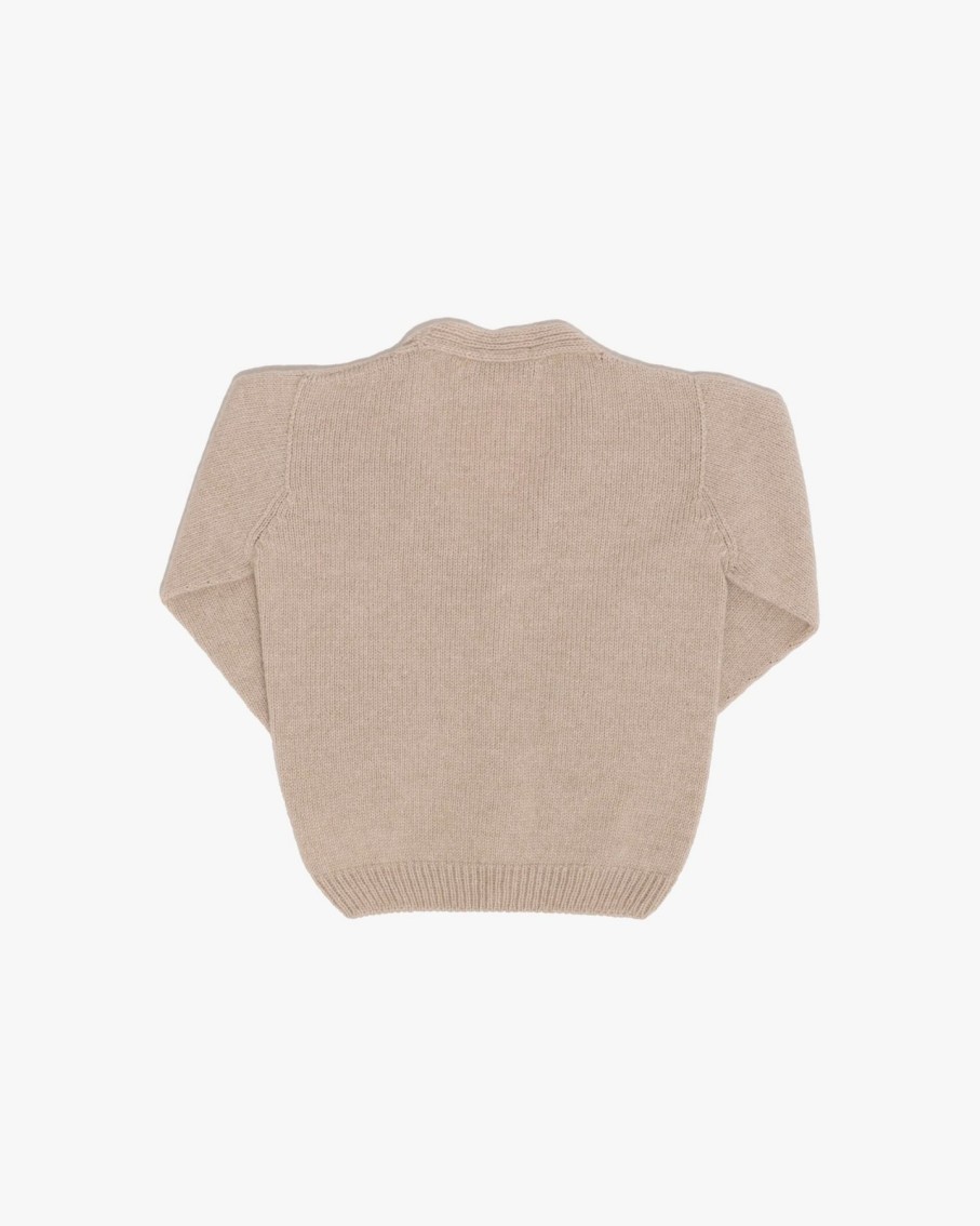 BABY BOY(0M to 3Y) Amaia Kids | Sous-Marin Cardigan Sand