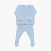 NEWBORN Amaia Kids | Boe Cable-Knit Baby Set Blue