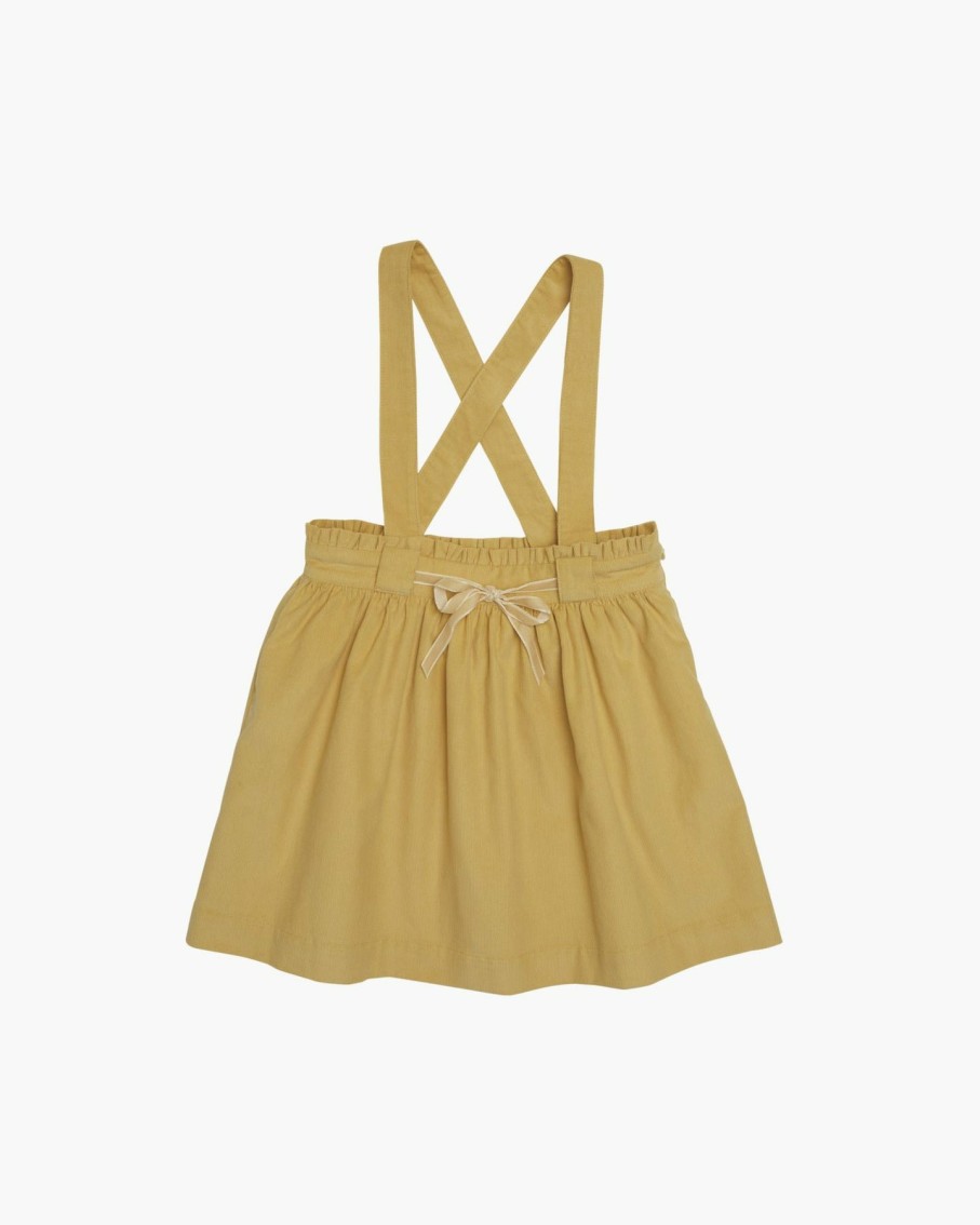 GIRL Amaia Kids | Yarrow Skirt Yellow Babycord