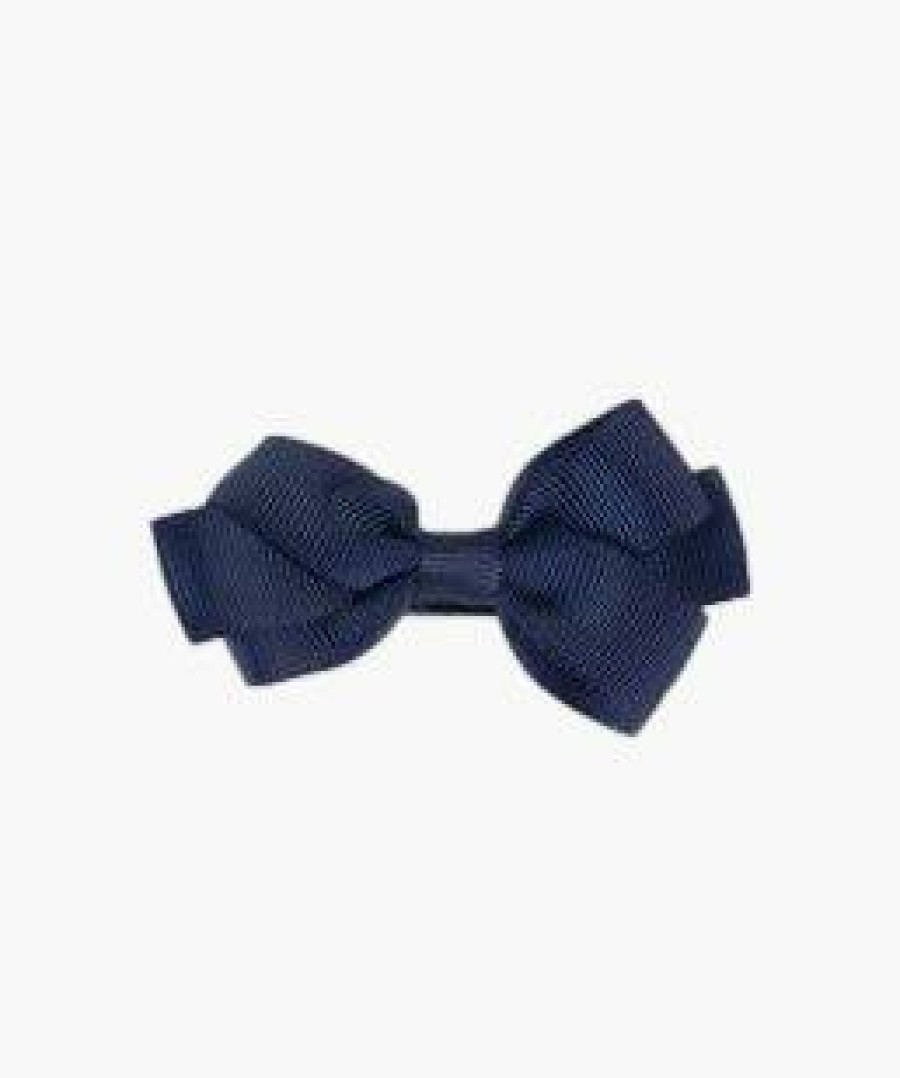 Accessories Amaia Kids | Medium Hair Bow Navy