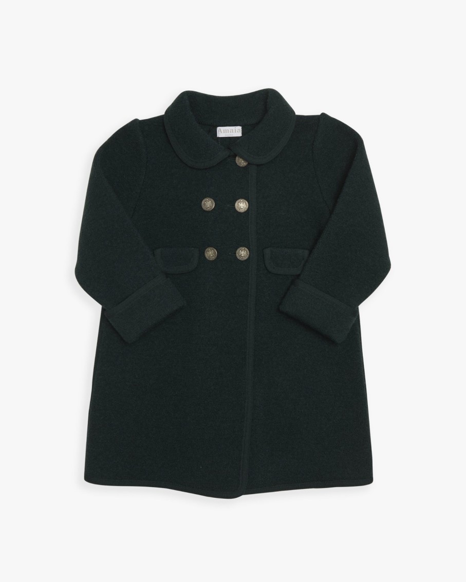 GIRL Amaia Kids | Razorbil Coat Green