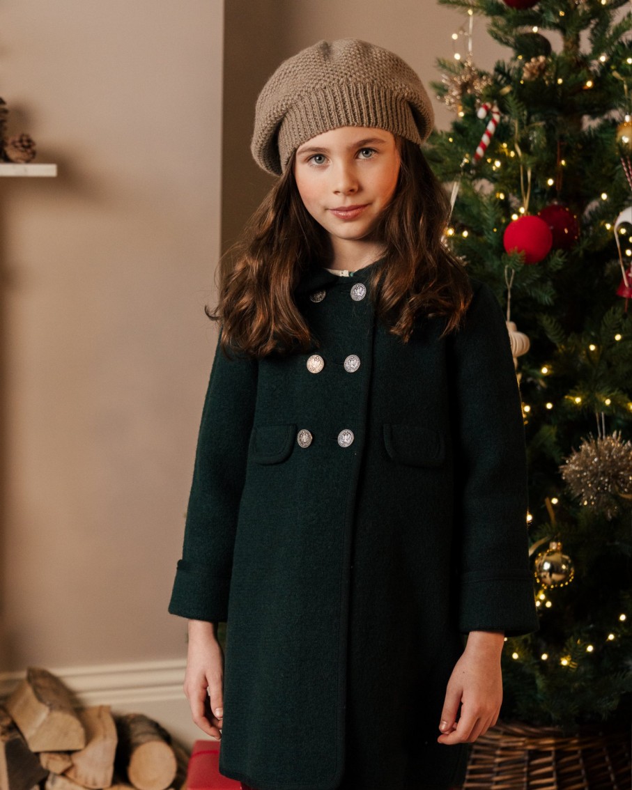 GIRL Amaia Kids | Razorbil Coat Green