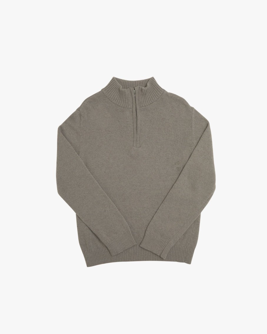 BOY Amaia Kids | Nicolas Zip-Up Jumper Grey