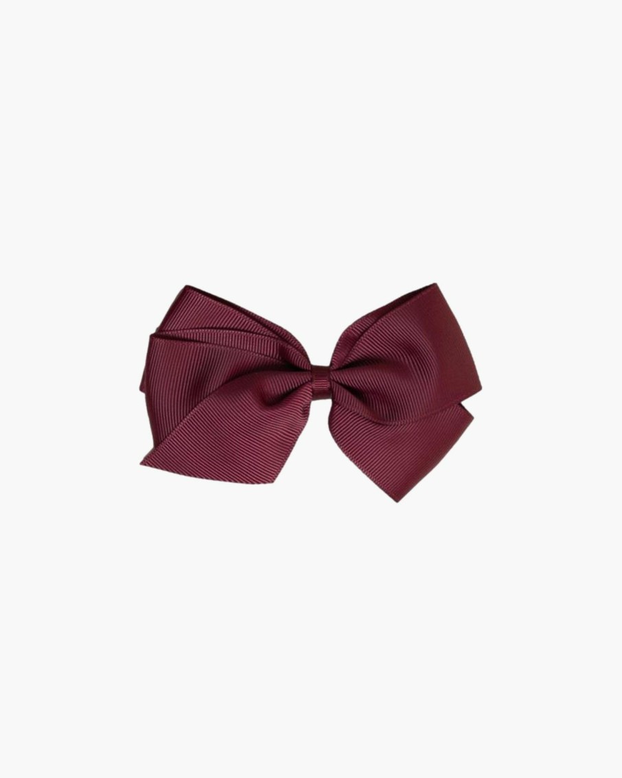 Accessories Amaia Kids | Large Hair Bow Burgundy