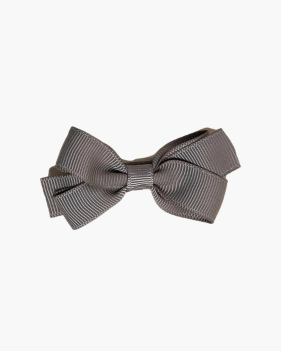 Accessories Amaia Kids | Medium Hair Bow Grey