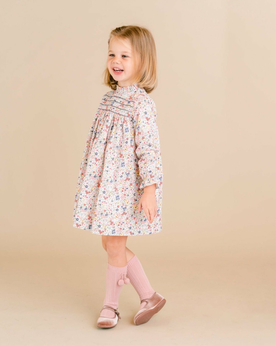 Accessories Amaia Kids | Girl Velvet Shoes Pink