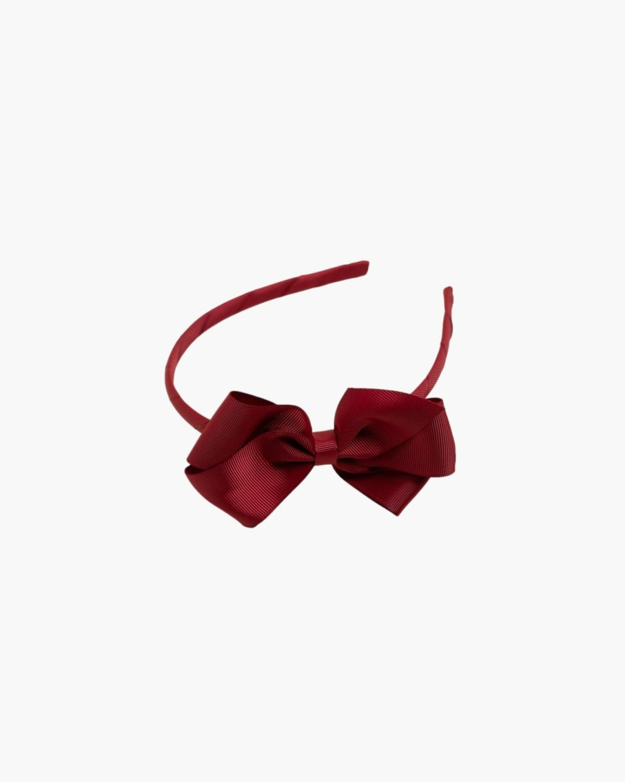 BABY GIRL (0M to 3Y) Amaia Kids | Headband Burgundy