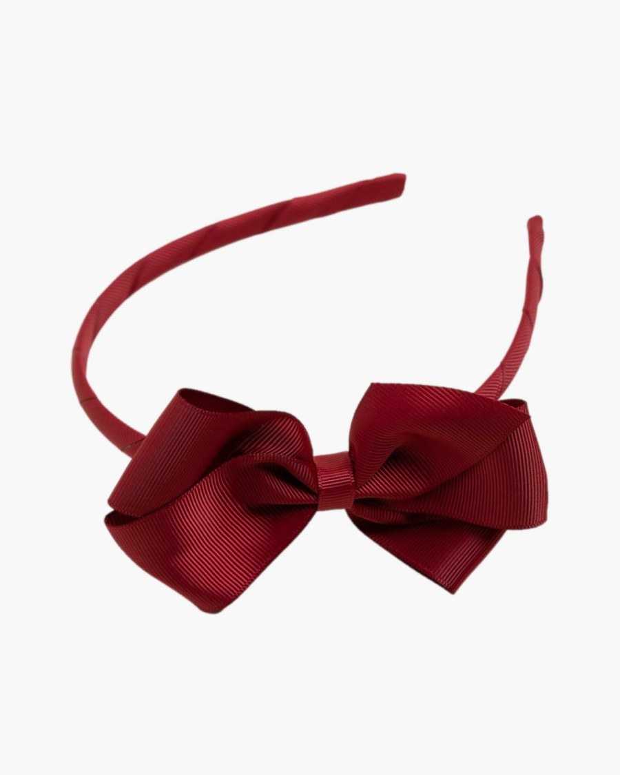 BABY GIRL (0M to 3Y) Amaia Kids | Headband Burgundy