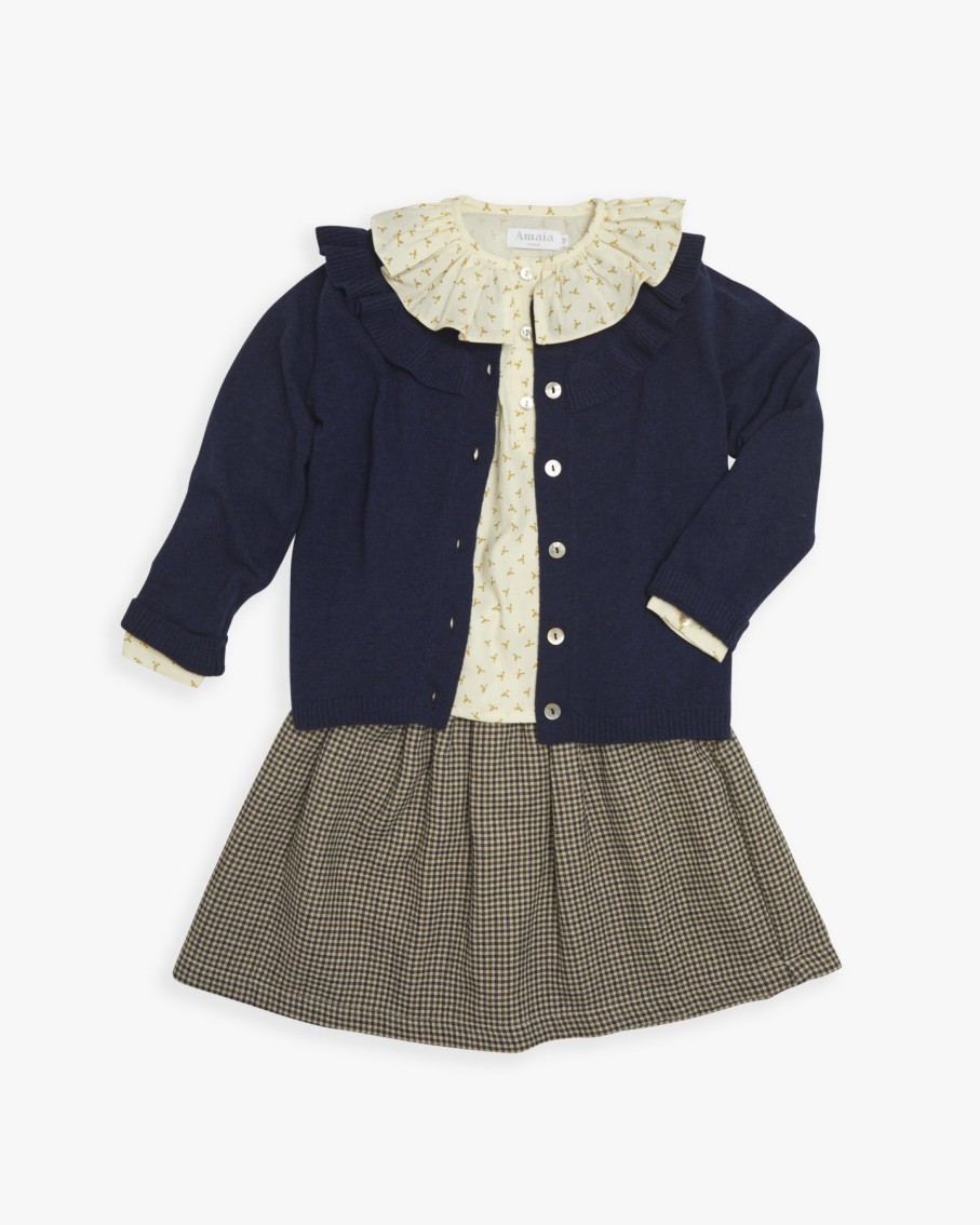 GIRL Amaia Kids | Viana Skirt Prince Of Wales Check