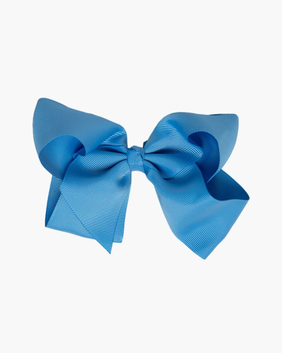 Accessories Amaia Kids | X-Large Hair Bow Capri Blue