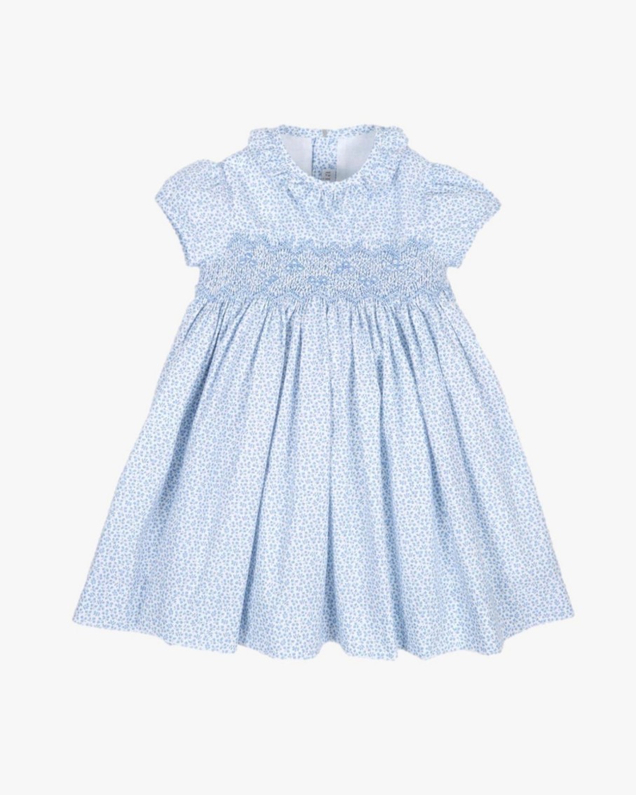 GIRL Amaia Kids | Moohren Dress Minifloral Blue