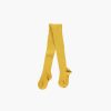 Accessories Amaia Kids | Ribbed Tights - Mustard