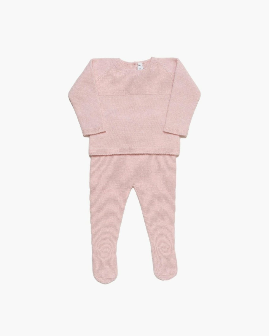 NEWBORN Amaia Kids | Eli Knitted Baby Set Pink